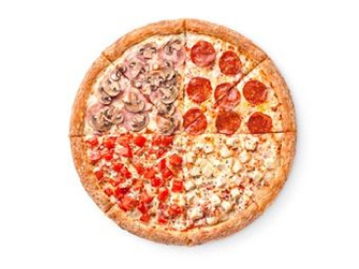 Пицца «Четыре вкуса»