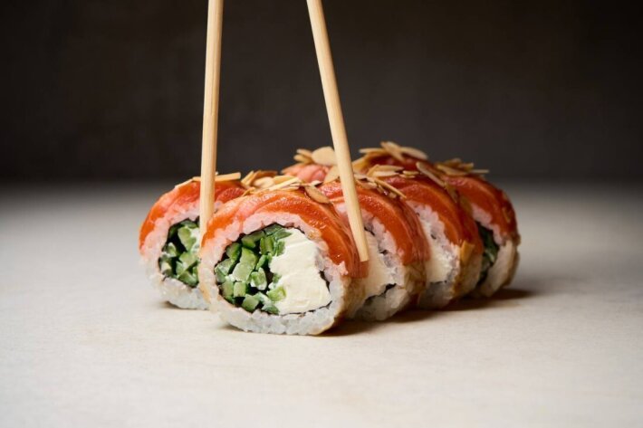 Ролл Филадельфия опалённая