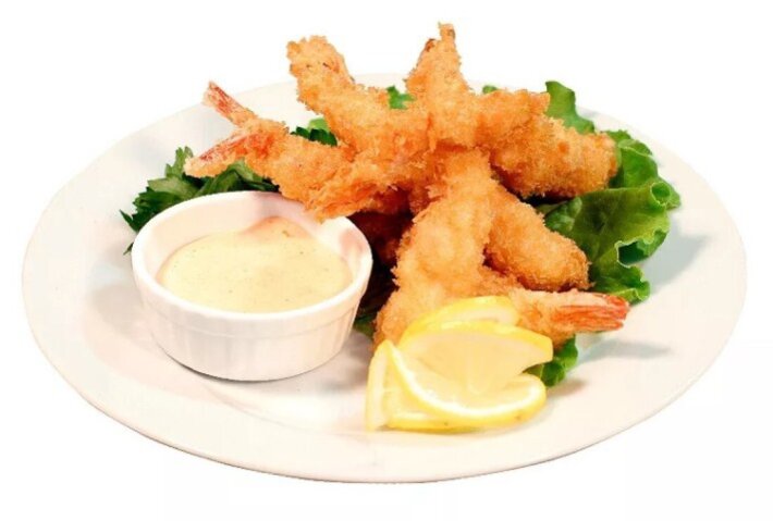 Тигровые креветки в темпуре