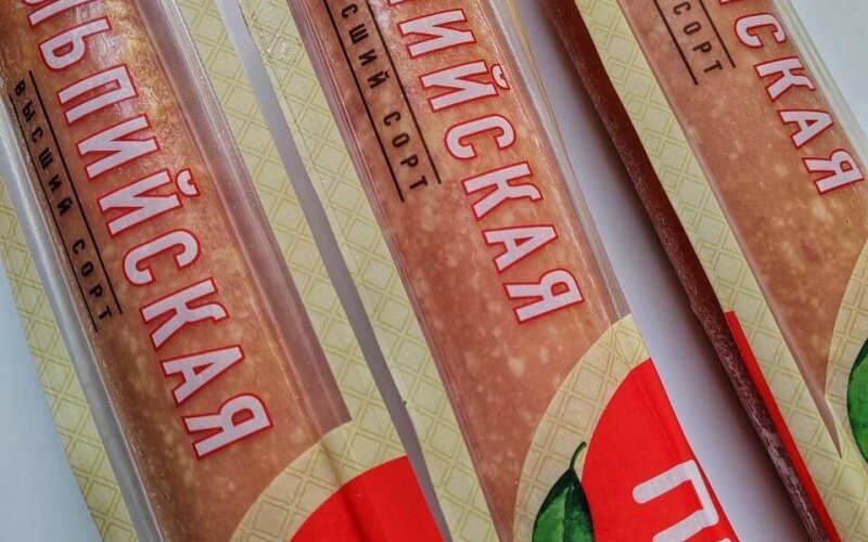 Колбаса сырокопченая из цыплят-бройлеров высшего сорта «Альпийская»