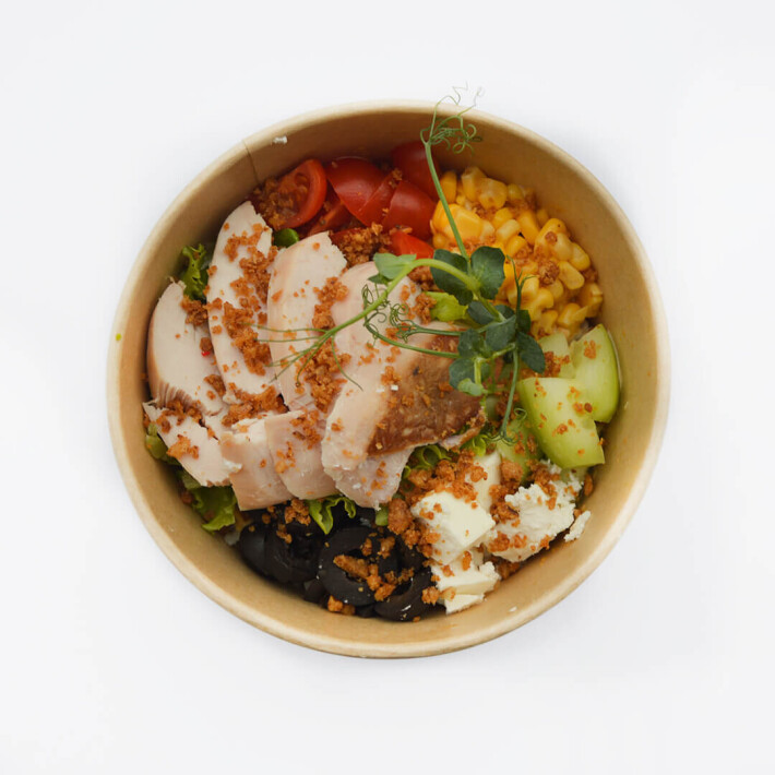 Поке Копченая курочка