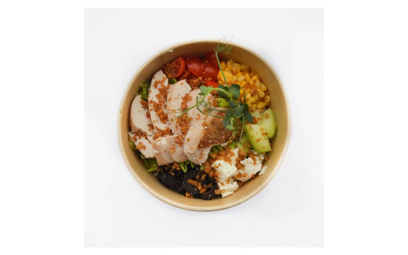 Поке Копченая курочка