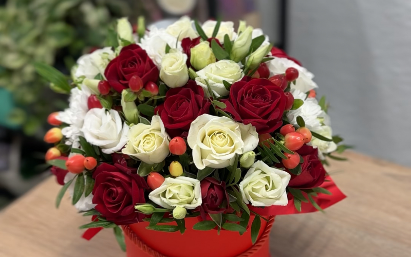 Букет «Любящее сердце»