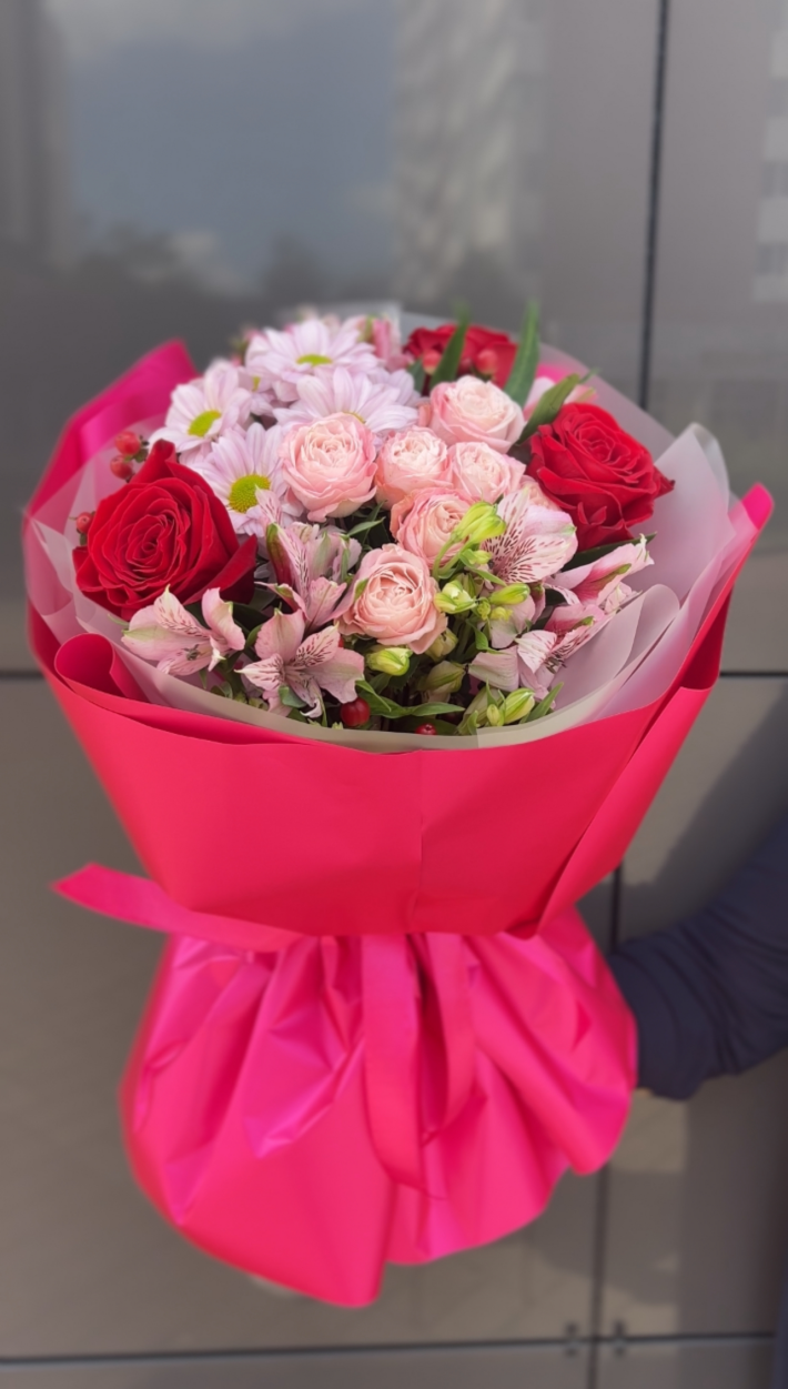 Букет «Цветочный вальс»