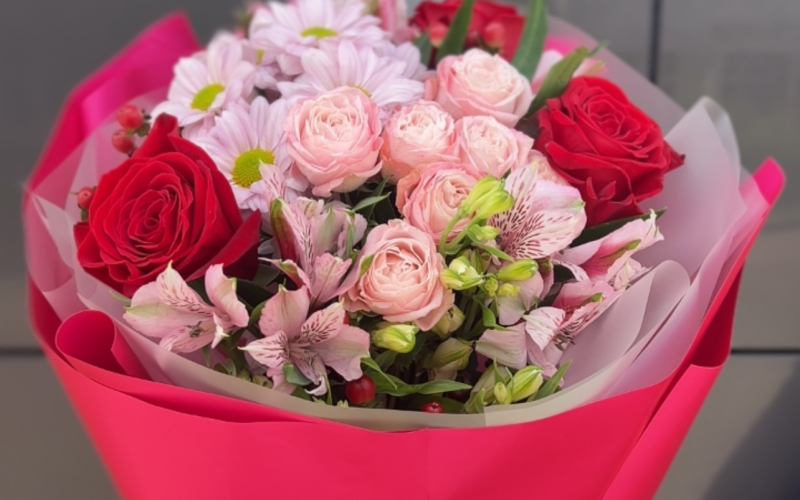 Букет «Цветочный вальс»