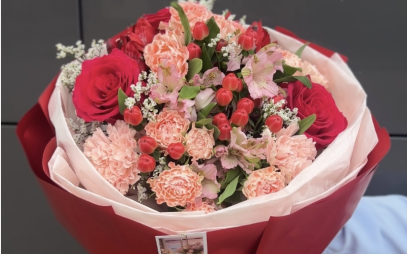 Букет «Сияющий улыбкой»