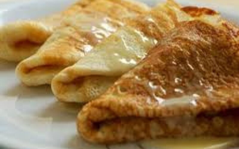 Блинчики со сгущенкой