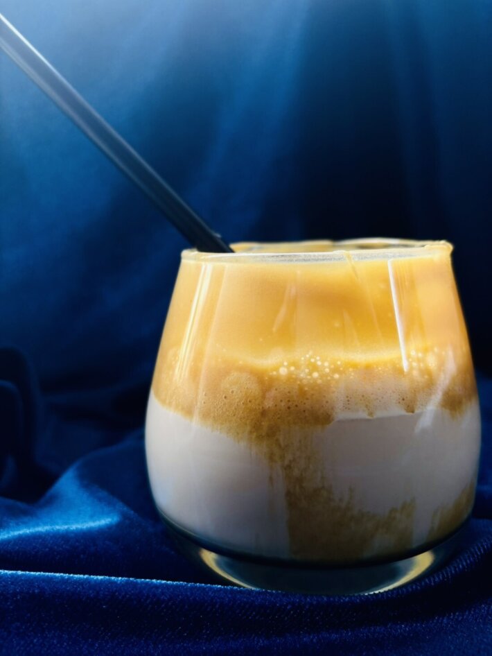 Раф с домашней карамелью