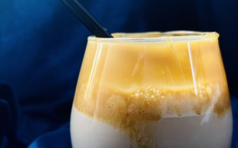 Раф с домашней карамелью