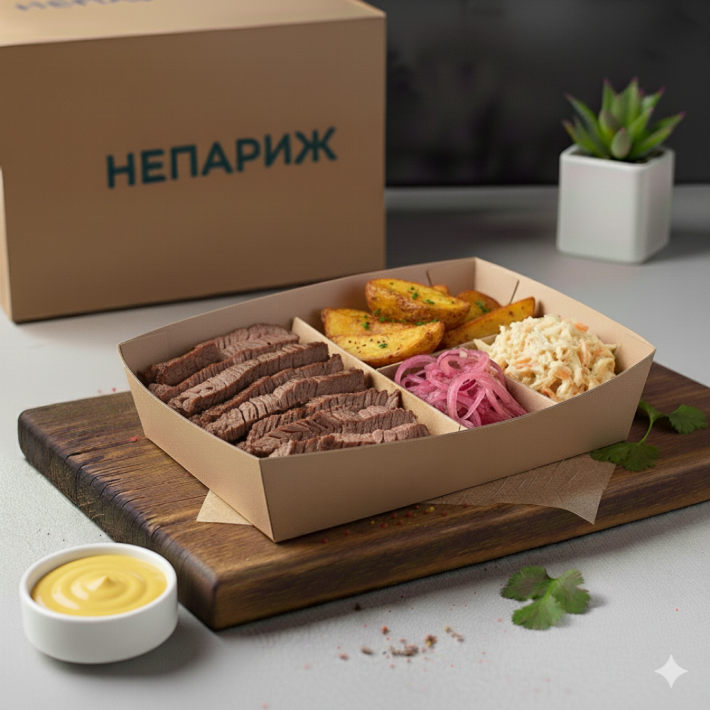 Ланч бокс с говядиной