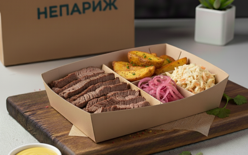 Ланч бокс с говядиной