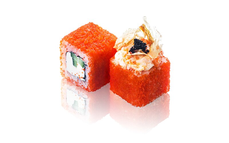 Ролл Тартар лосось-креветка