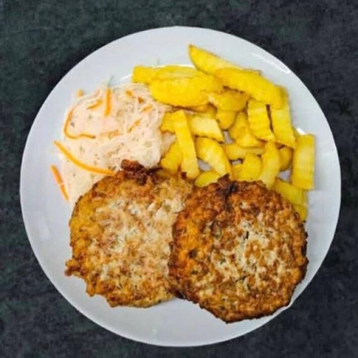 Чаран с гарниром