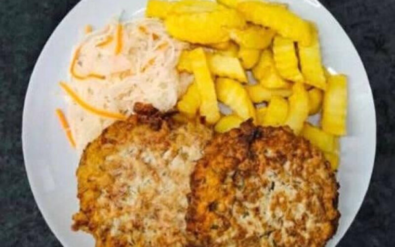 Чаран с гарниром