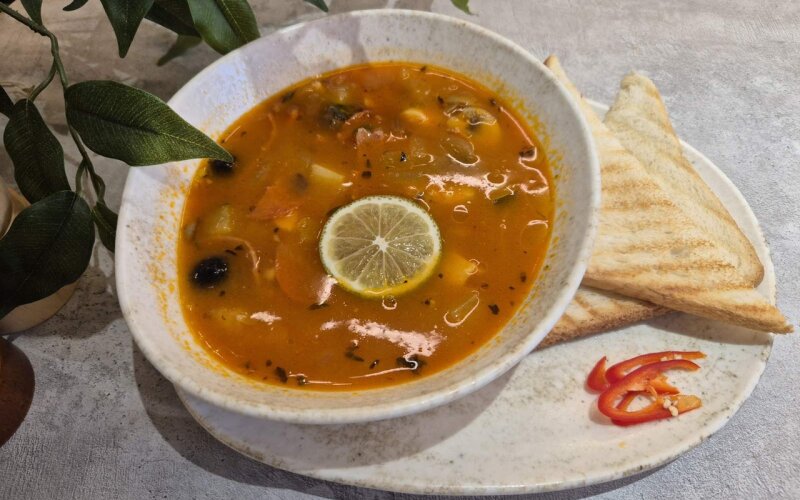 Томатный суп «По-тоскански»