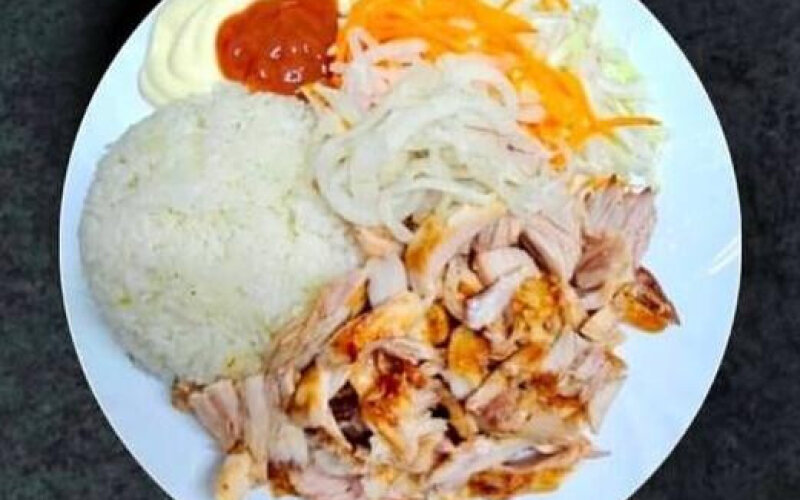 Шаурма с гарниром