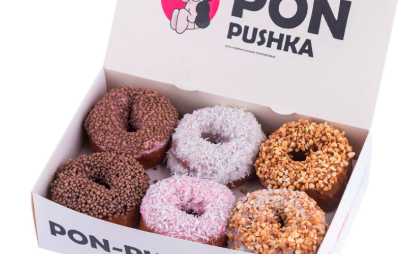 Бокс глазированных с 
посыпкой S