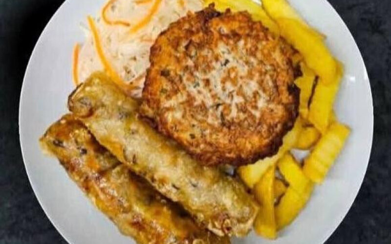 Нем и чаран с гарниром