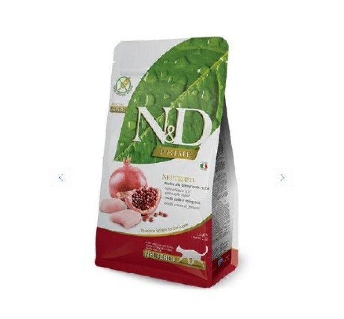 Farmina N&D GF Prime Cat Neutered Беззерновой корм для стерилиз.кошек 