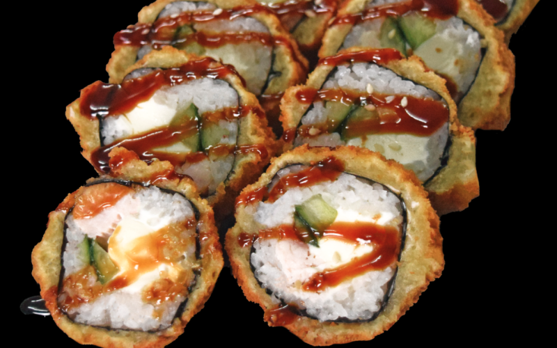 Ролл «Темпура с курицей»