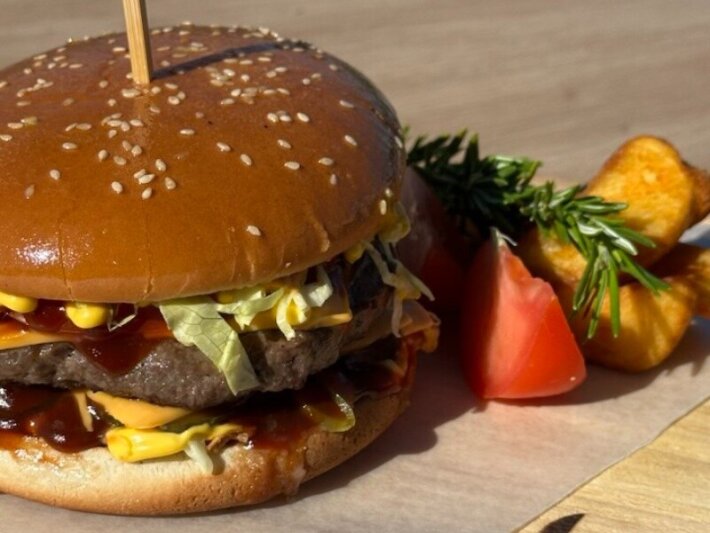 Бургер Hub с говядиной