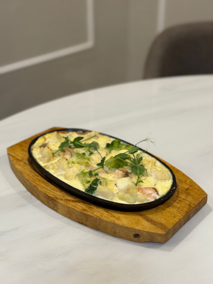 Гратен «Микс» из рыбы