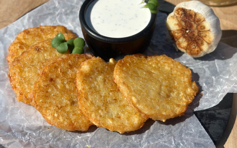 Картофельные оладьи