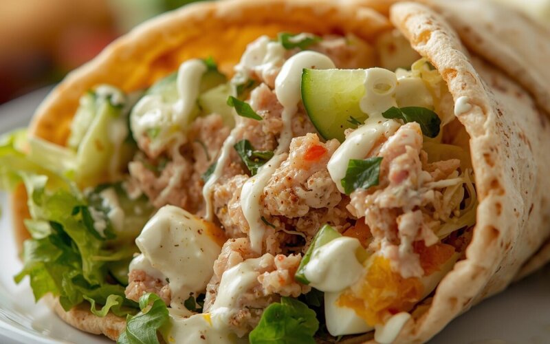 Шаурма "Фиш с Тунцом""