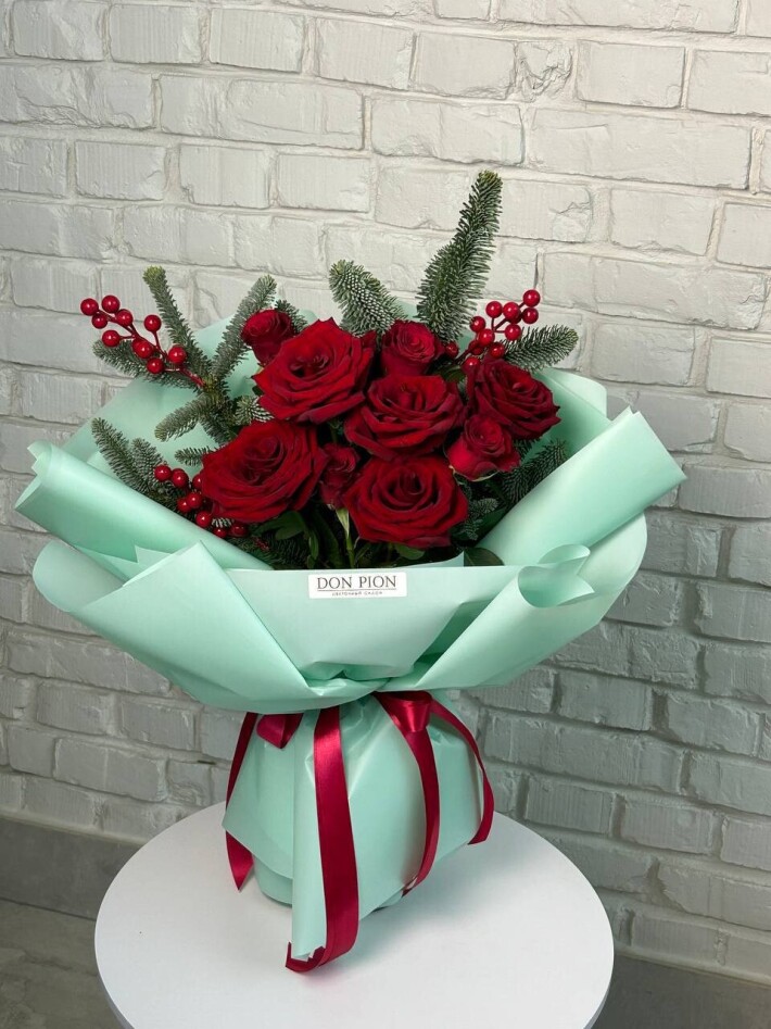 Новогодний букет 1