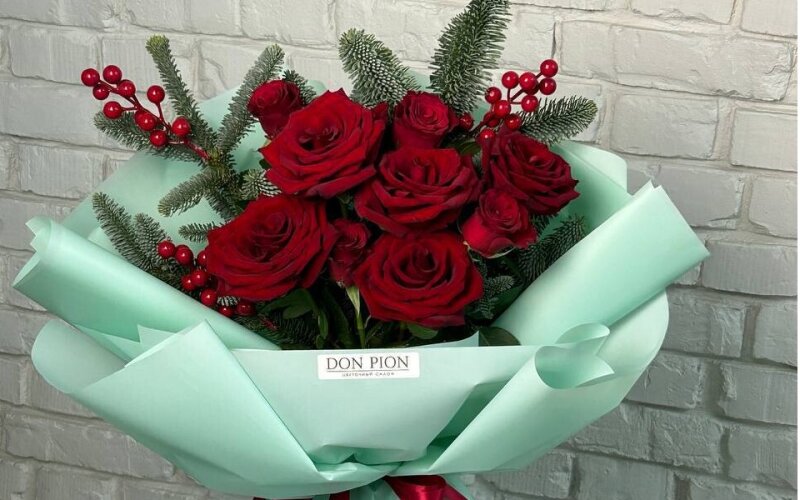 Новогодний букет 1