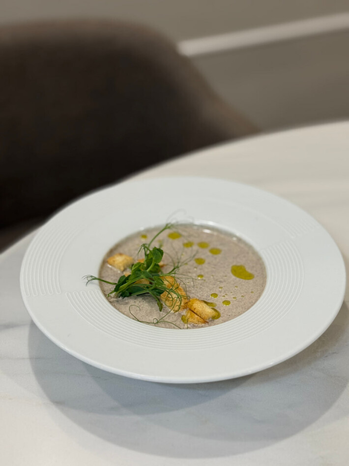 «Крем-суп» из шампиньонов