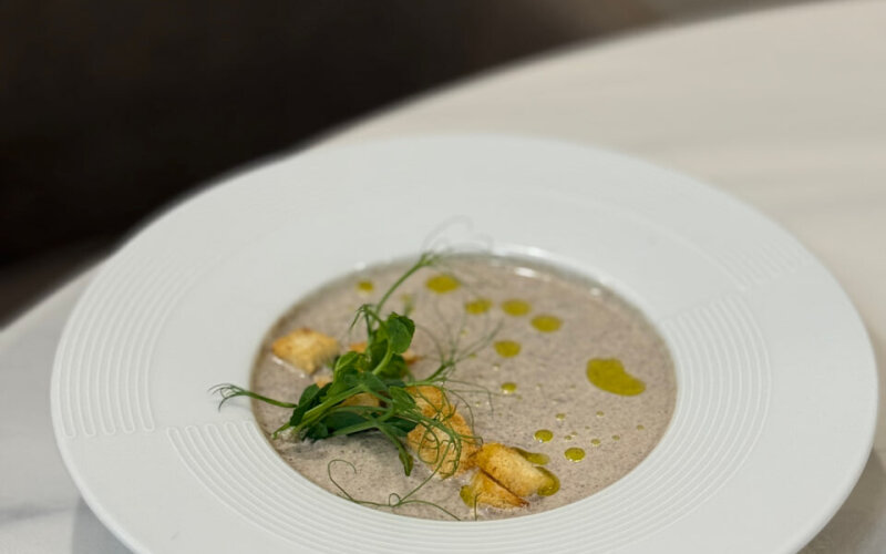 «Крем-суп» из шампиньонов