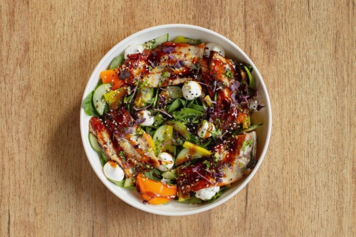 Салат Унаги