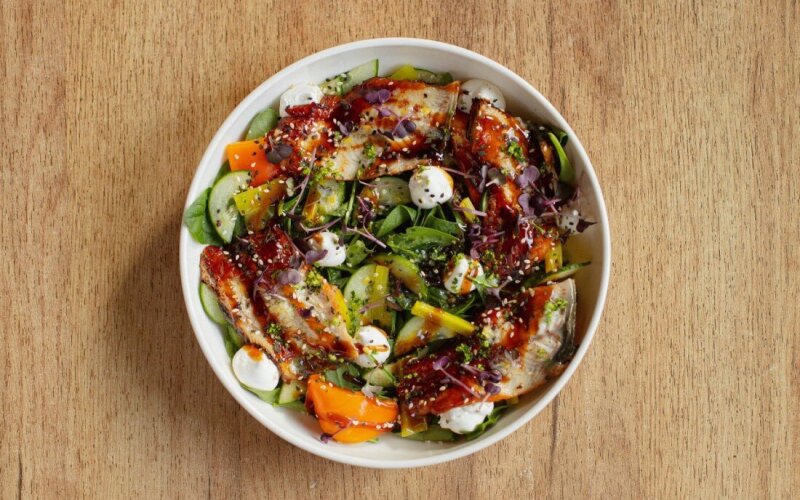 Салат Унаги