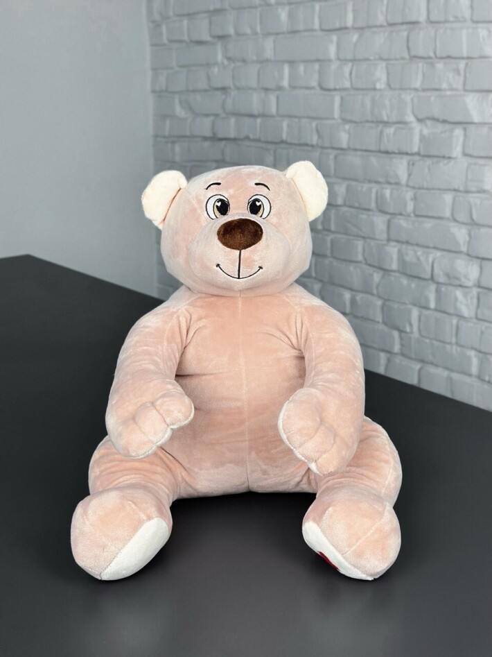 Игрушка мягкая «Медведь» розовый