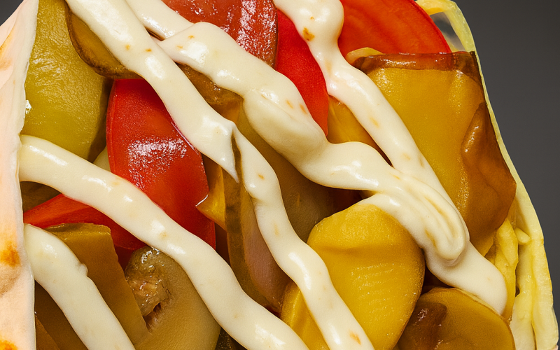 Шаурма «Грибной Bison»