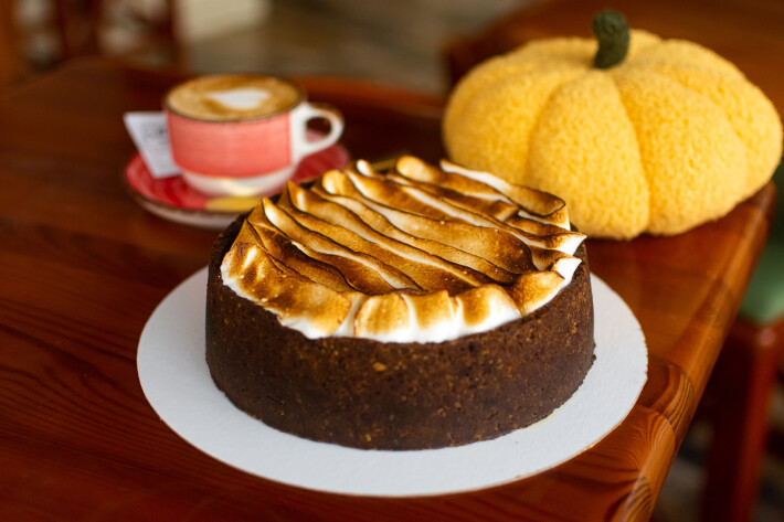 Чизкейк «Шоколадно-клубничный»