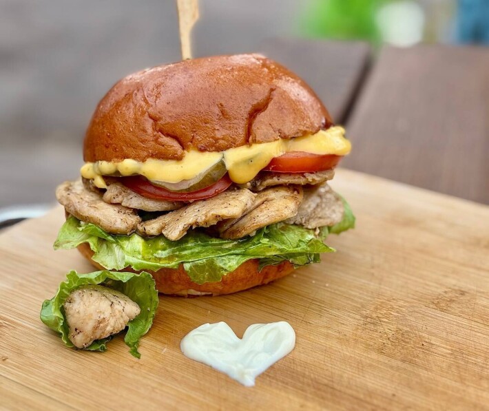 Бургер «Сырная леди»