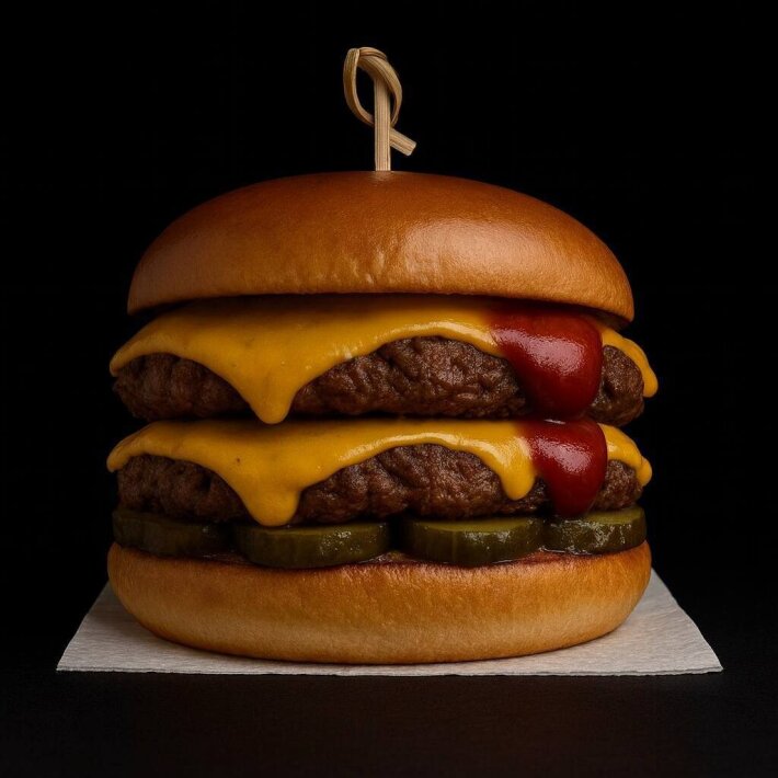 Двойной чизбургер классический