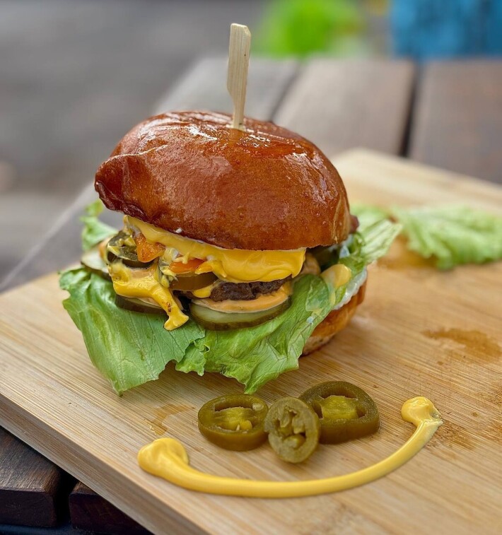 Бургер «Пламя дракона»