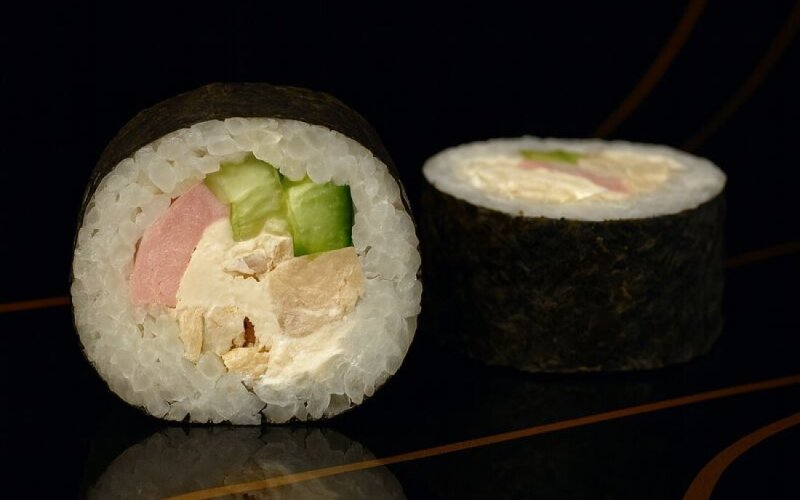 Футомак с курицей и беконом