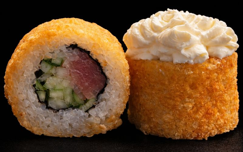 Темпура чиз с тунцом