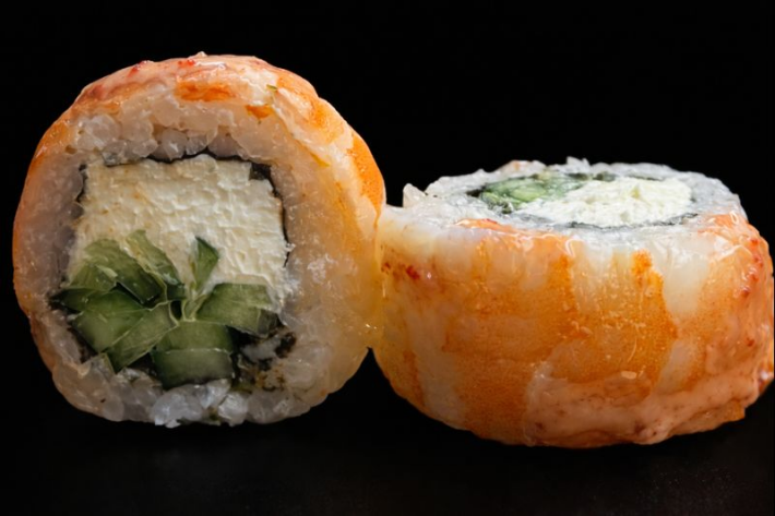 Ролл «Филадельфия с креветкой»