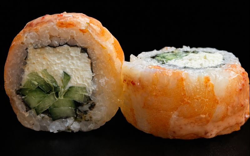 Ролл «Филадельфия с креветкой»