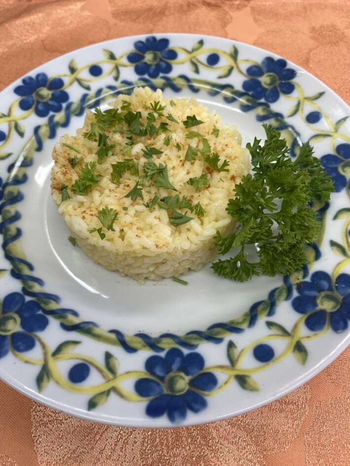 Рис отварной с маслом