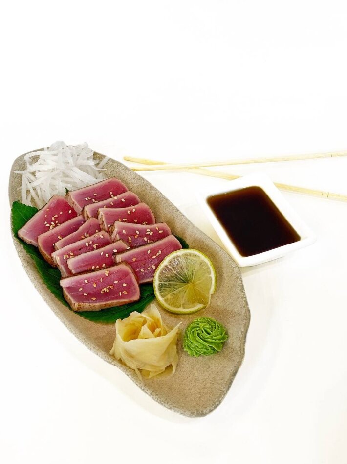 Сашими «Тунец татаки»