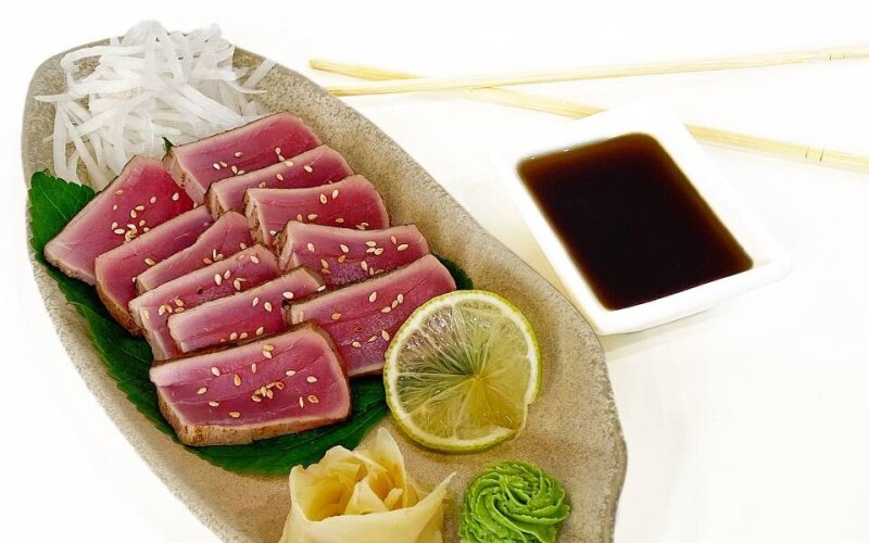 Сашими «Тунец татаки»