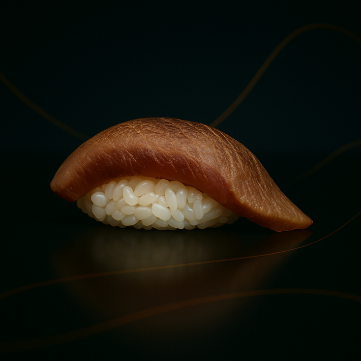 Нигири с опаленным тунцом