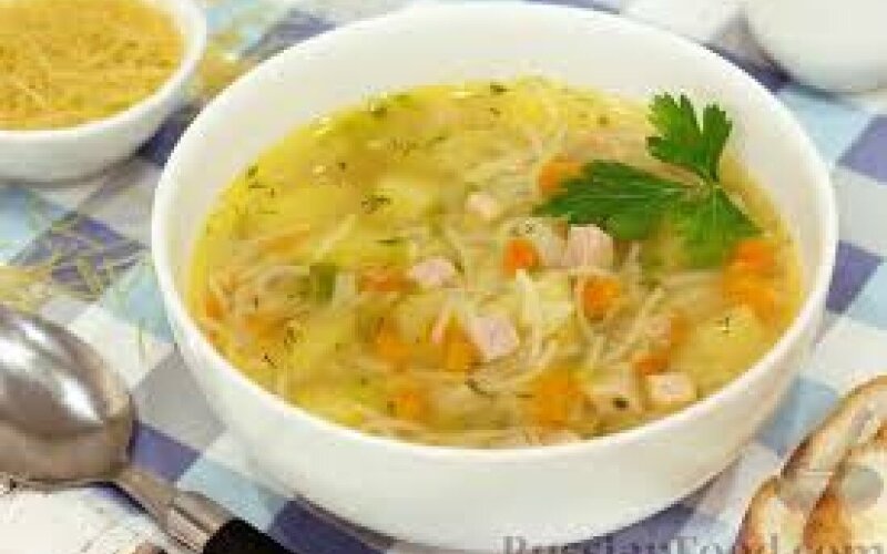 Суп картофельный с вермишелью