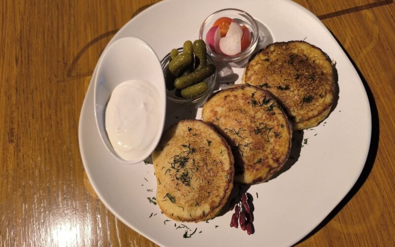 Картофельные зразы, фаршированные свининой